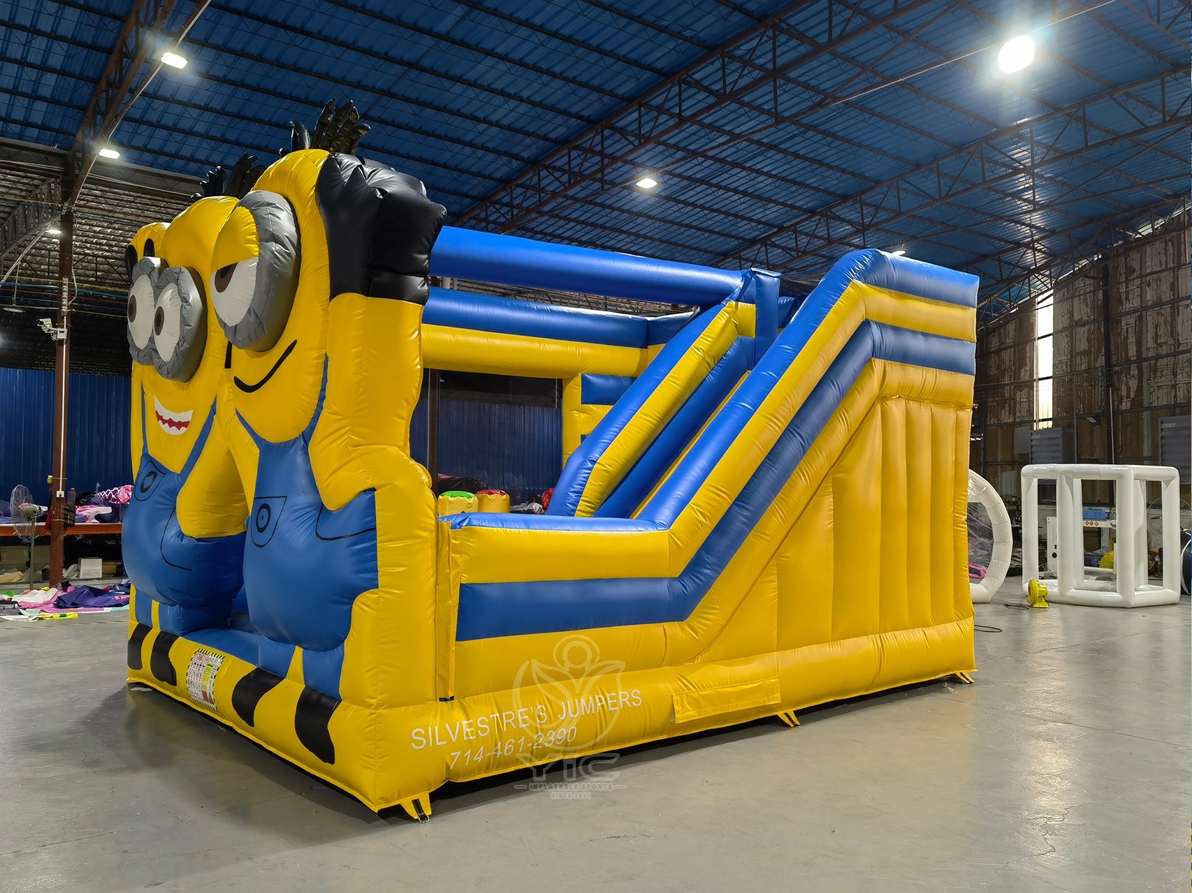 Minion bounce house with slide product photo 4
