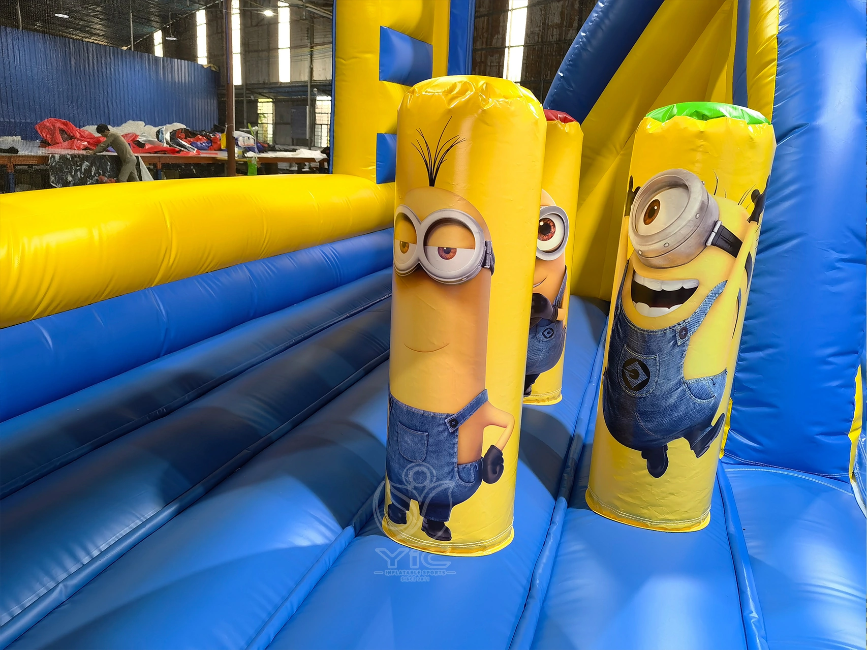 Minion bounce house with slide product photo 5
