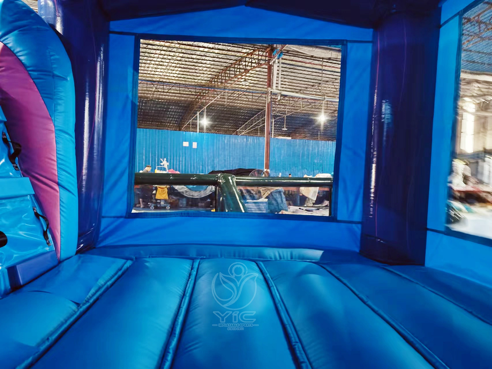 Unicorn bouncer with slide product photo 4