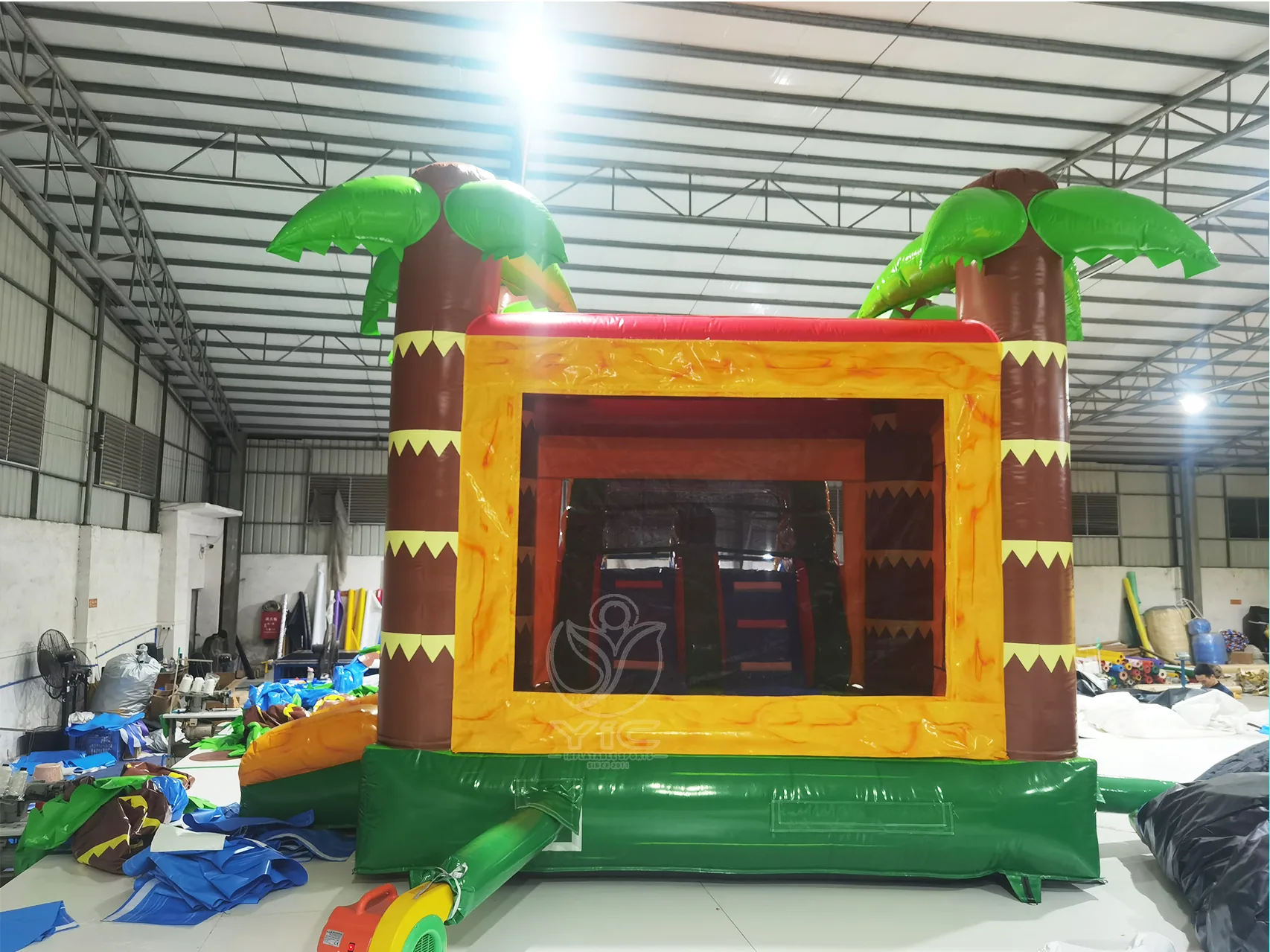Tropical combo bounce house product photo 3
