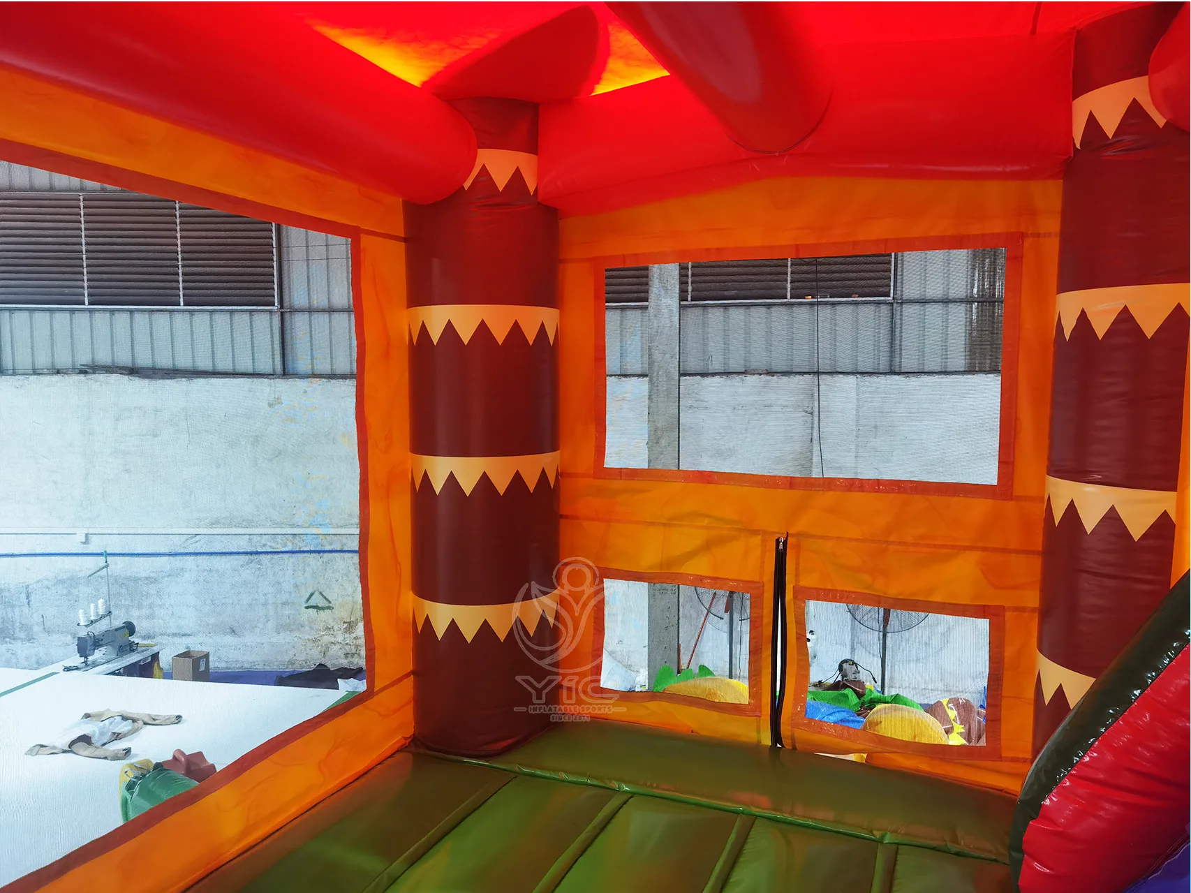 Tropical combo bounce house product photo 4