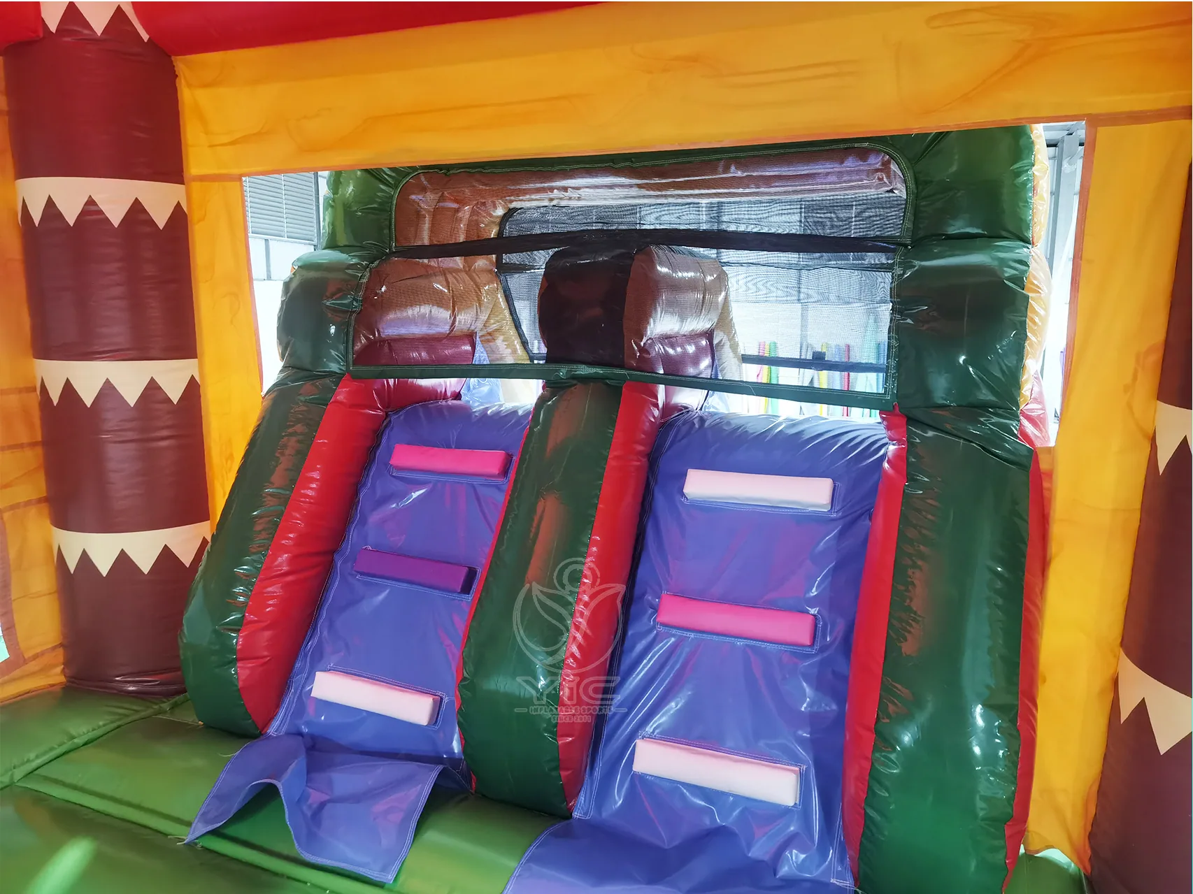 Tropical combo bounce house product photo 5