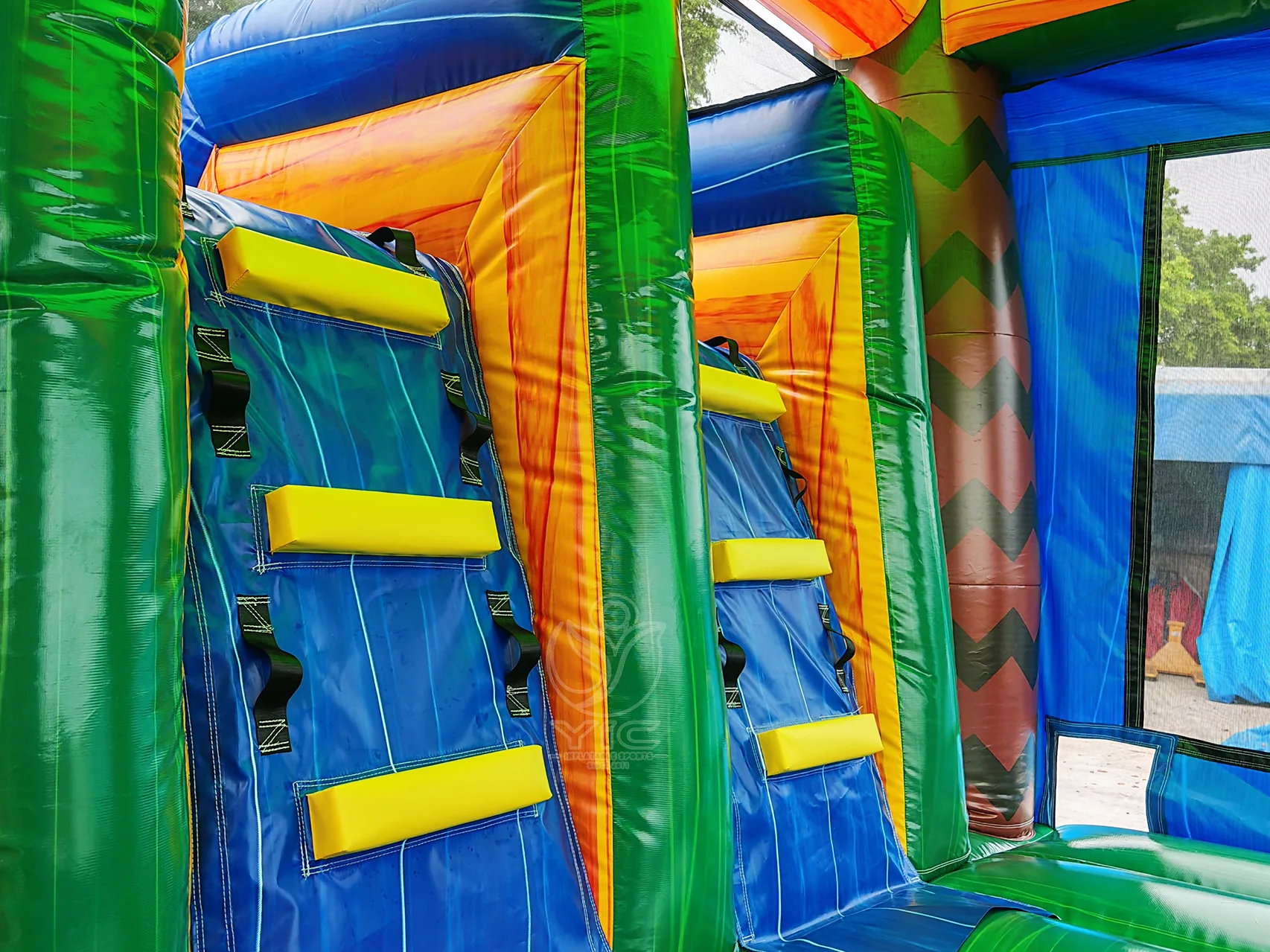 Tropical bouncy castle product photo 4