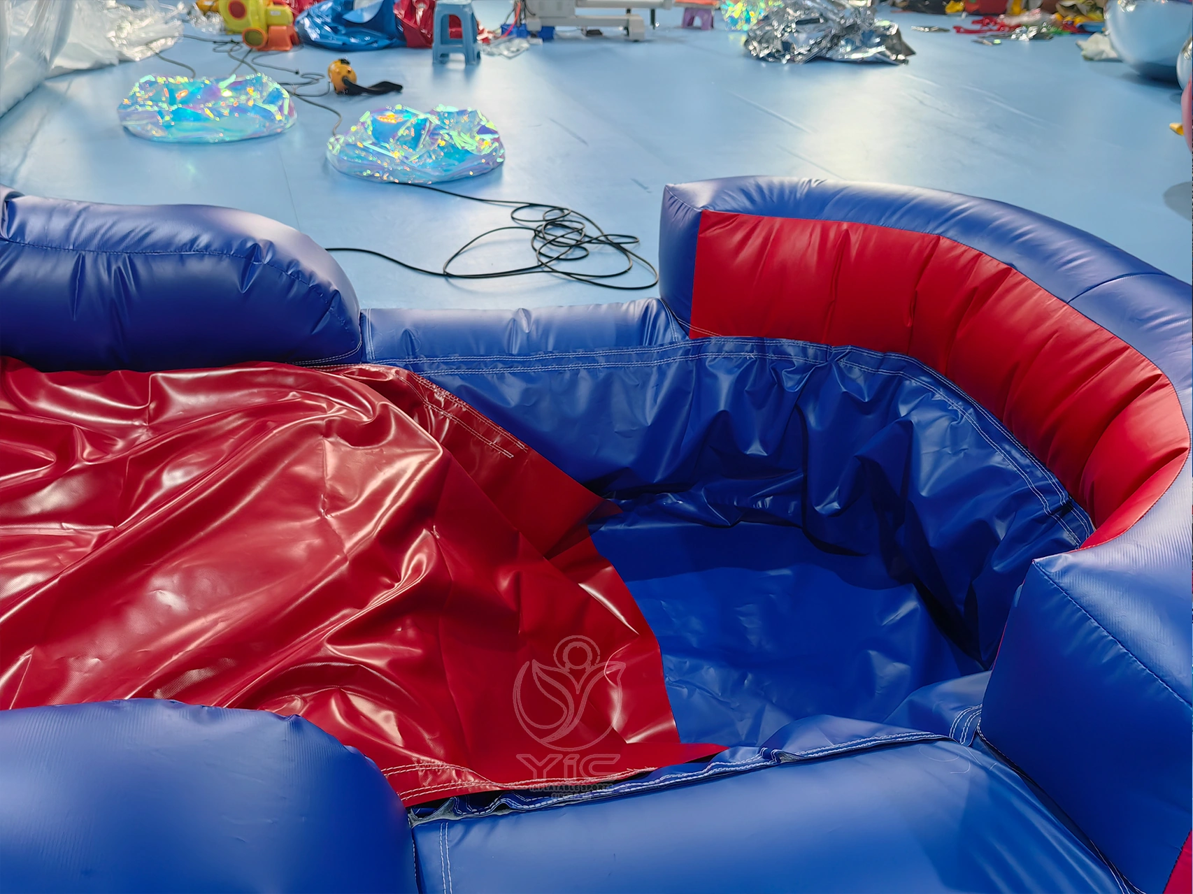 Inflatable spiderman bounce house product photo 5