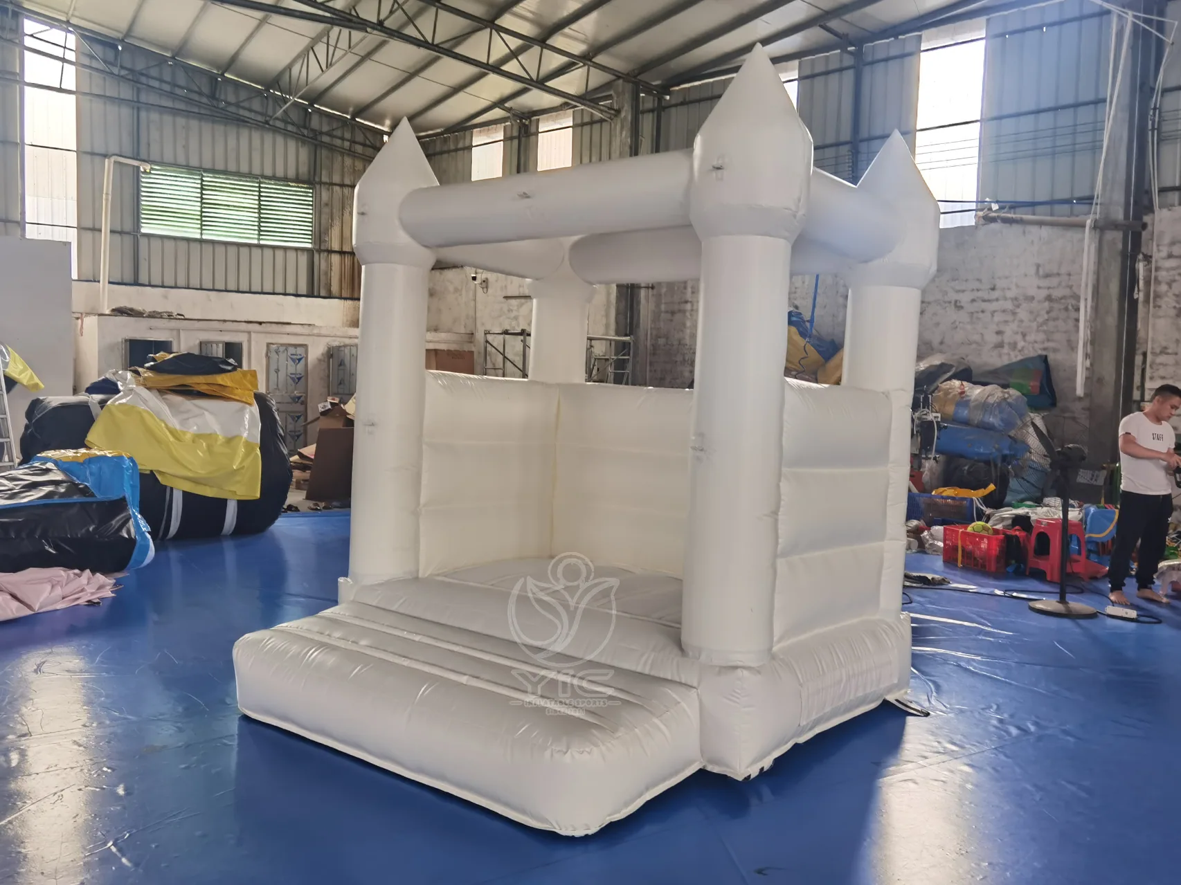 Wedding bouncy castle rental, a commercial bounce house and bouncy castle by YIC Inflatable Sports