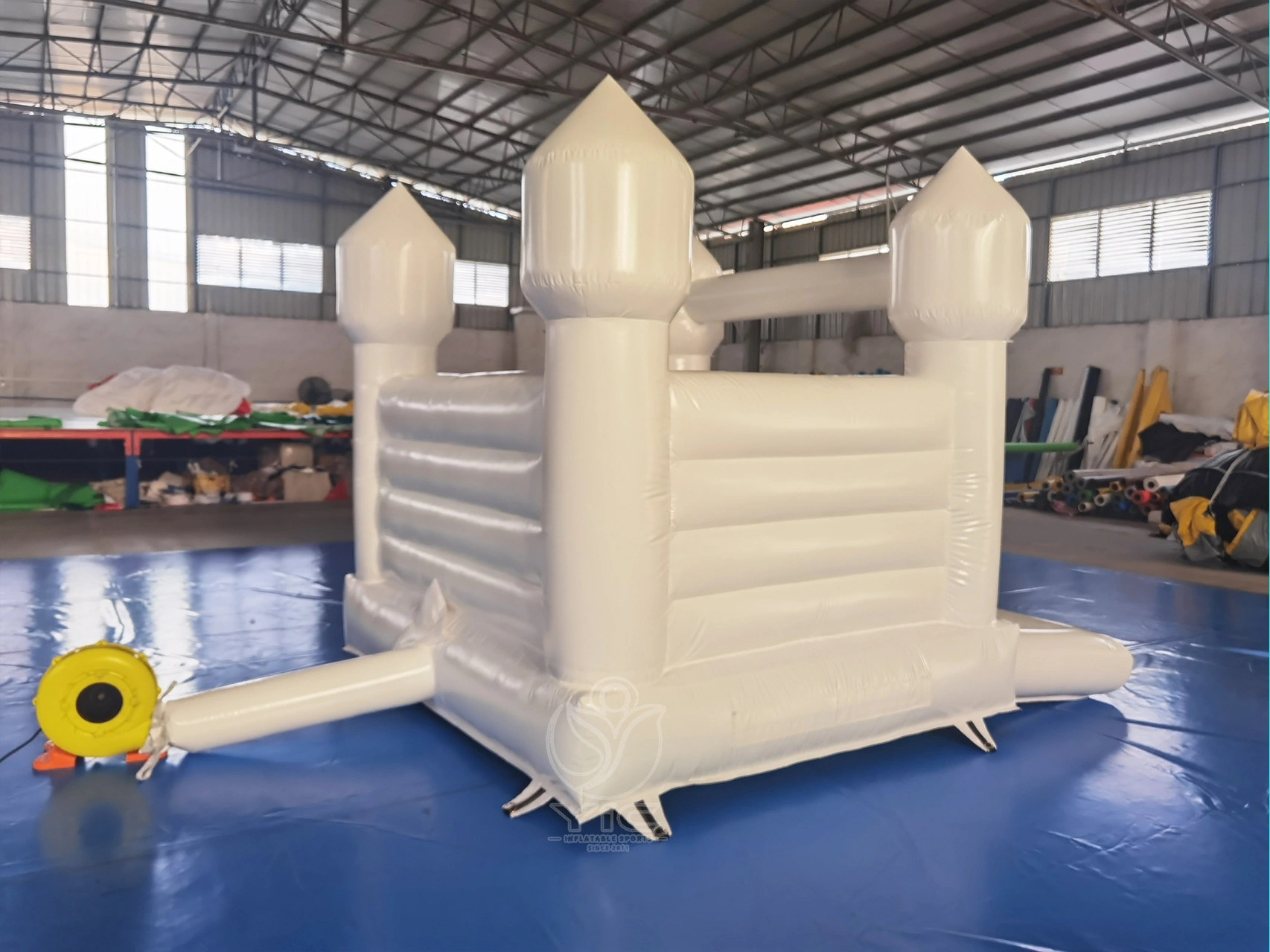 Modern white bounce houses product photo 5