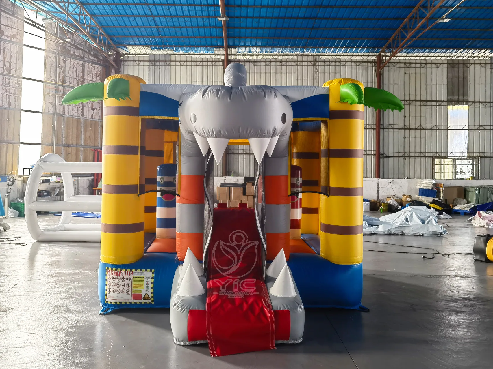 Hippo bounce house product photo 3