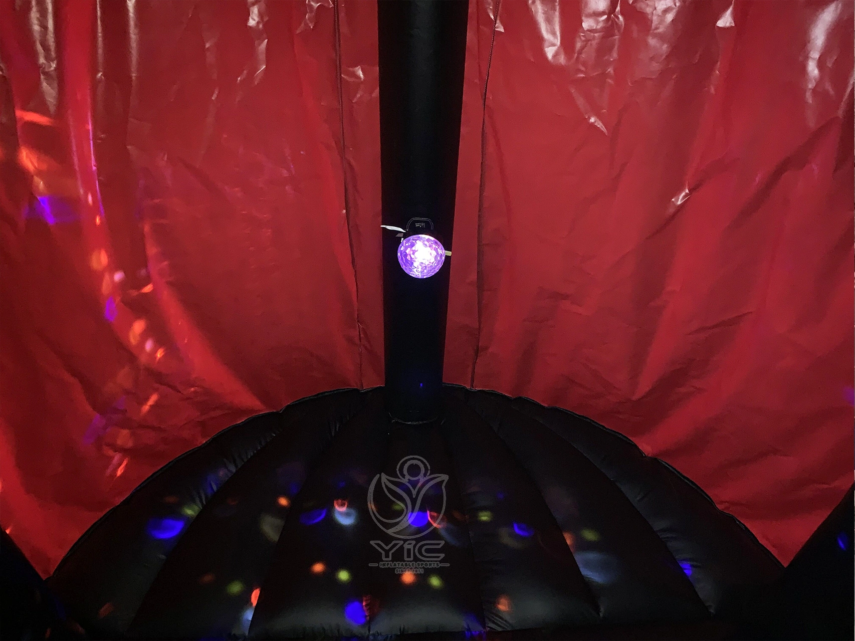 Disco dome bounce house product photo 4