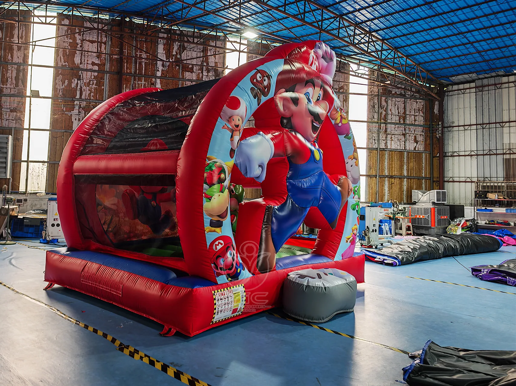 Mario bouncy castle product photo 2