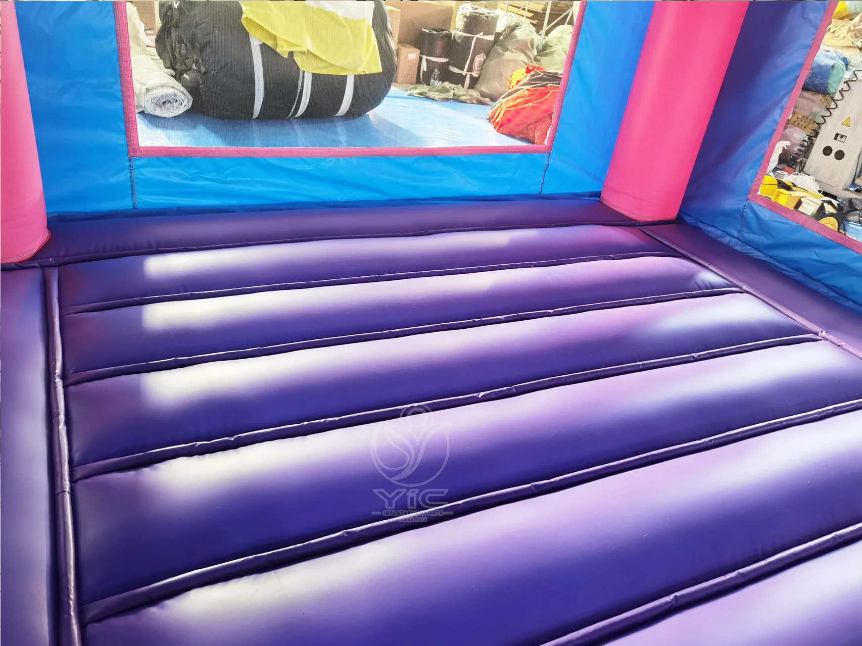 Pink bounce house product photo 4