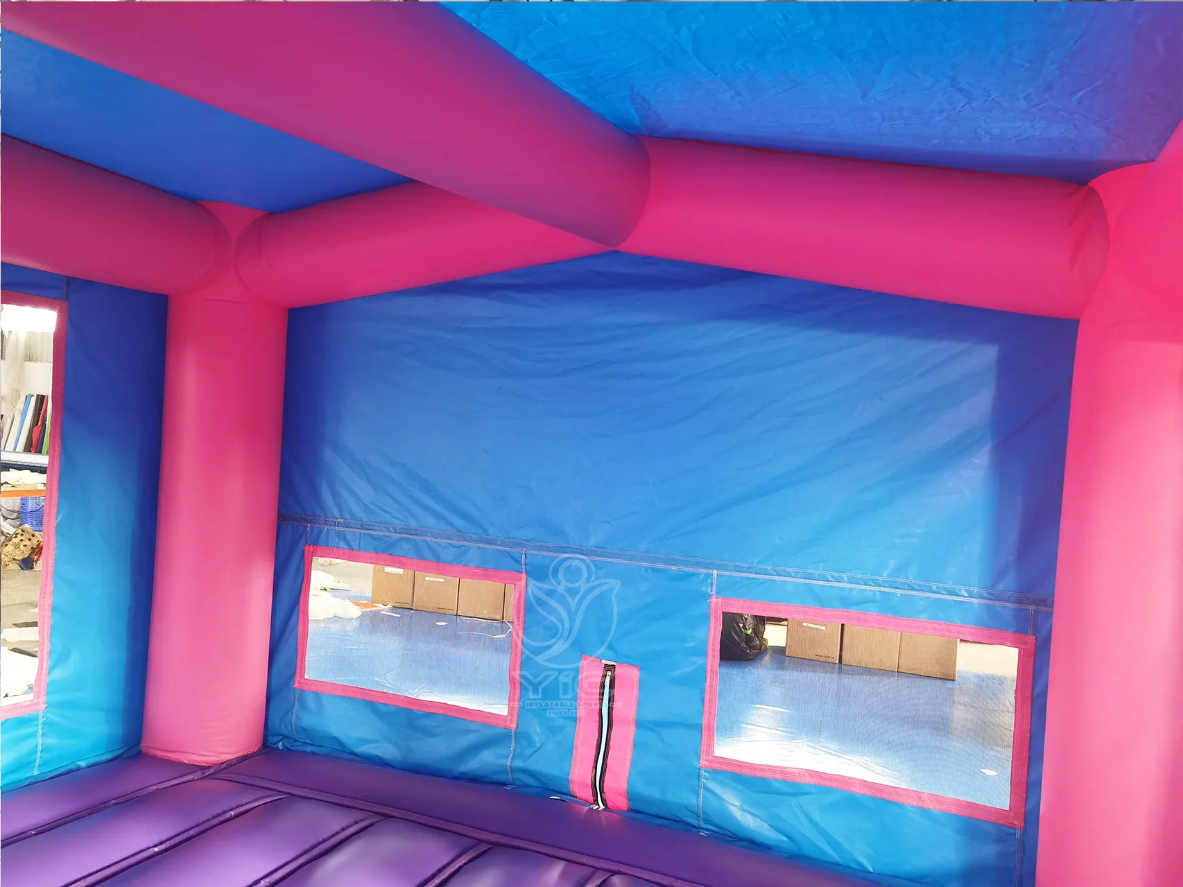 Pink bounce house product photo 5