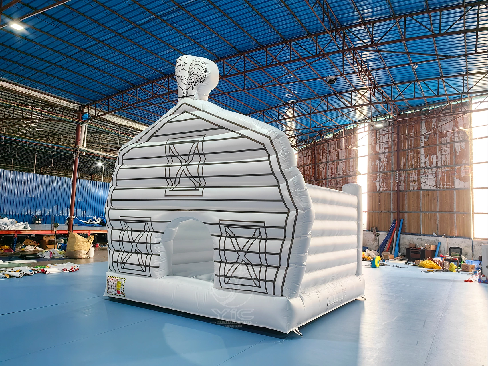 Rooster bounce house product photo 2