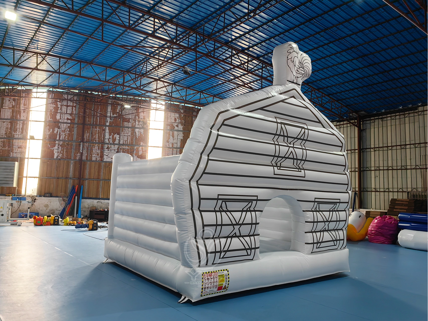 Rooster bounce house product photo 3