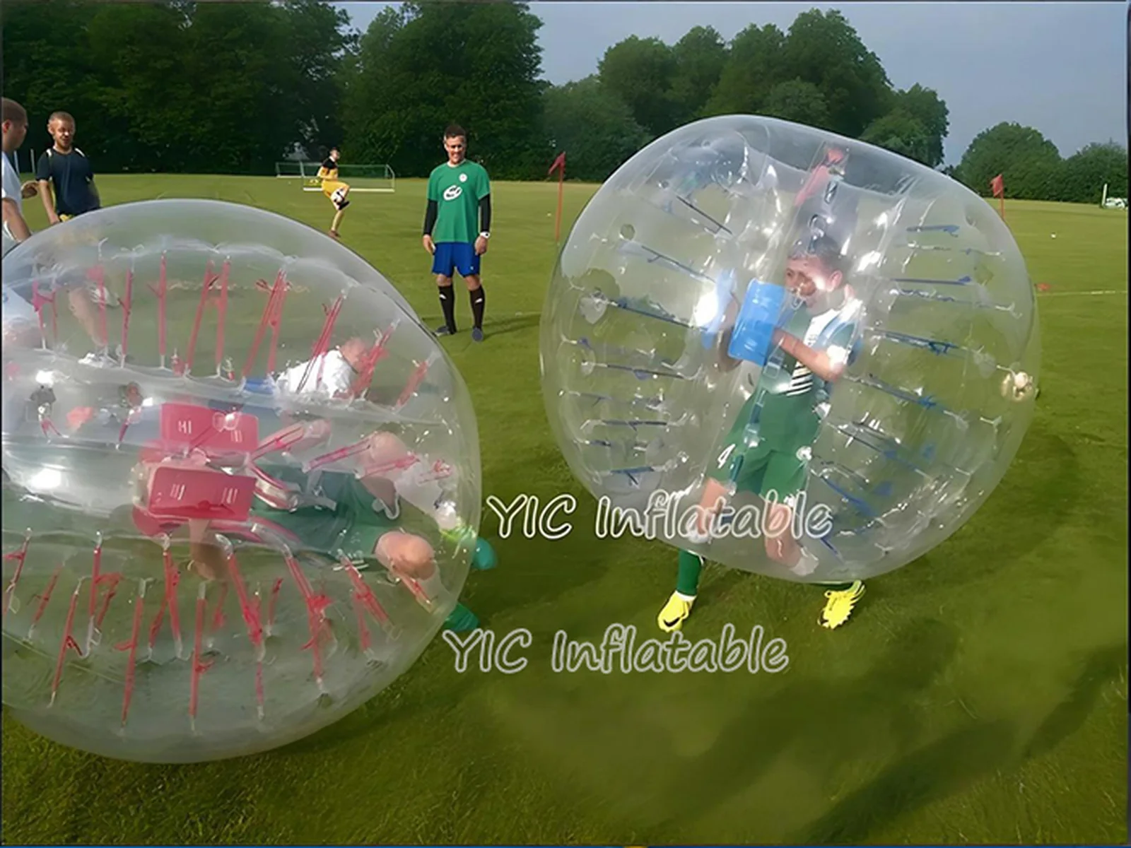 Commercial inflatable bumper balls product photo 2