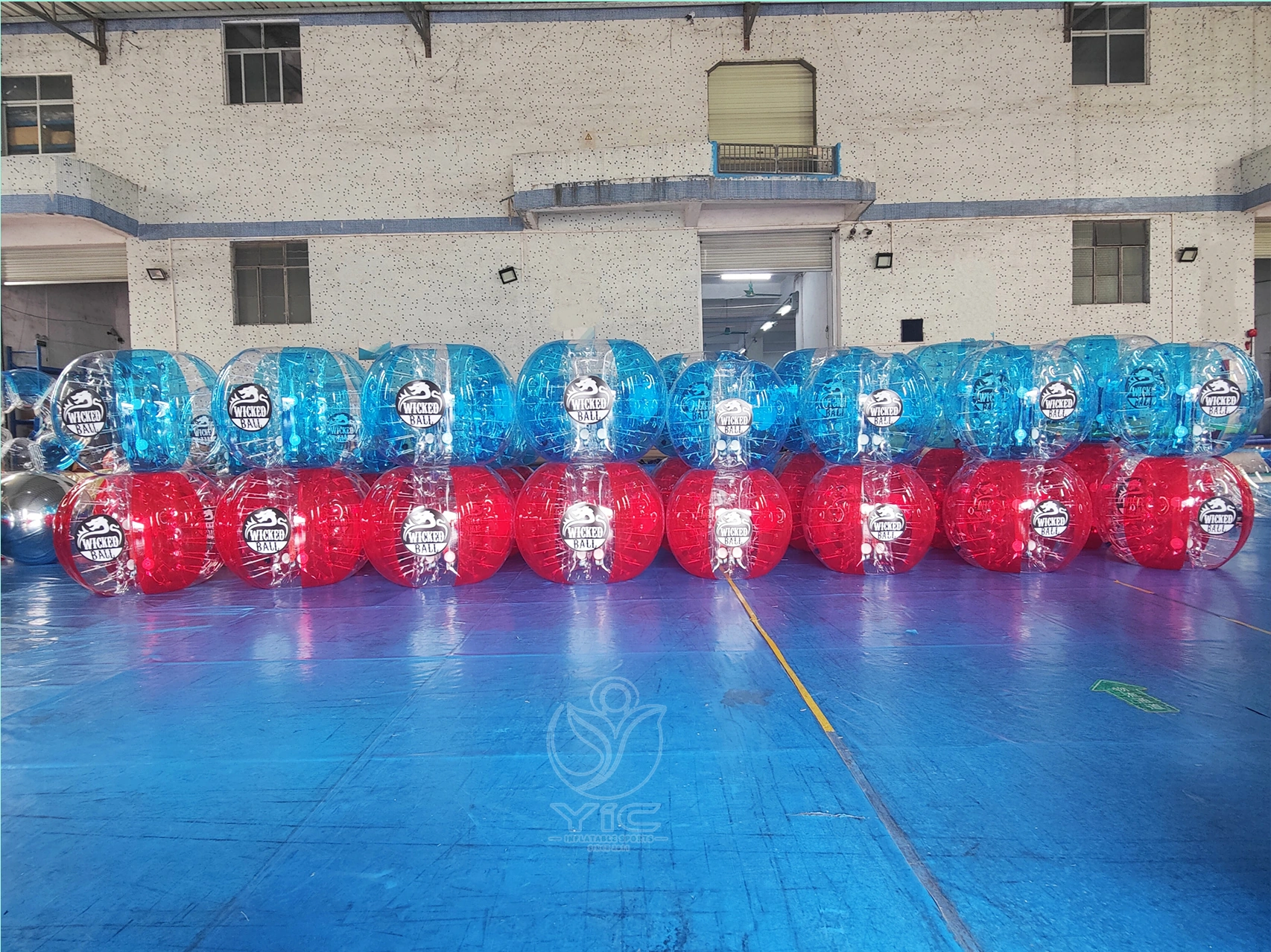 Inflatable bubble soccer ball product photo 3