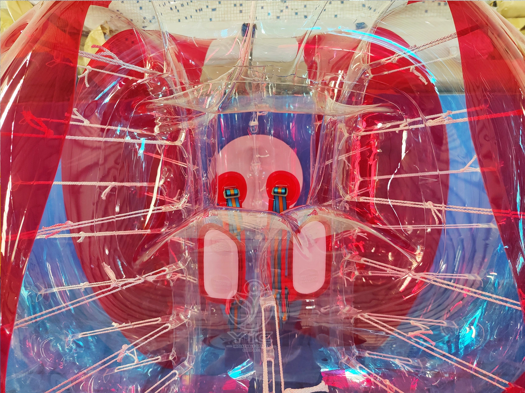 Inflatable bubble soccer ball product photo 5