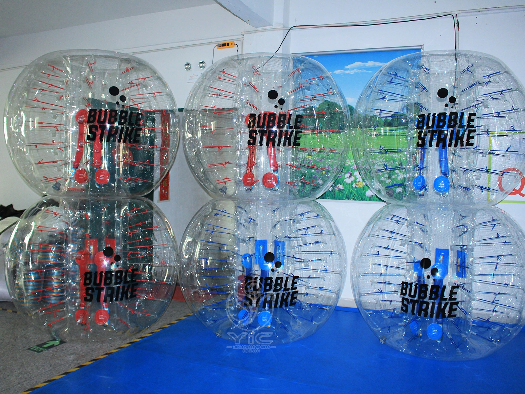 Commercial bumper balls