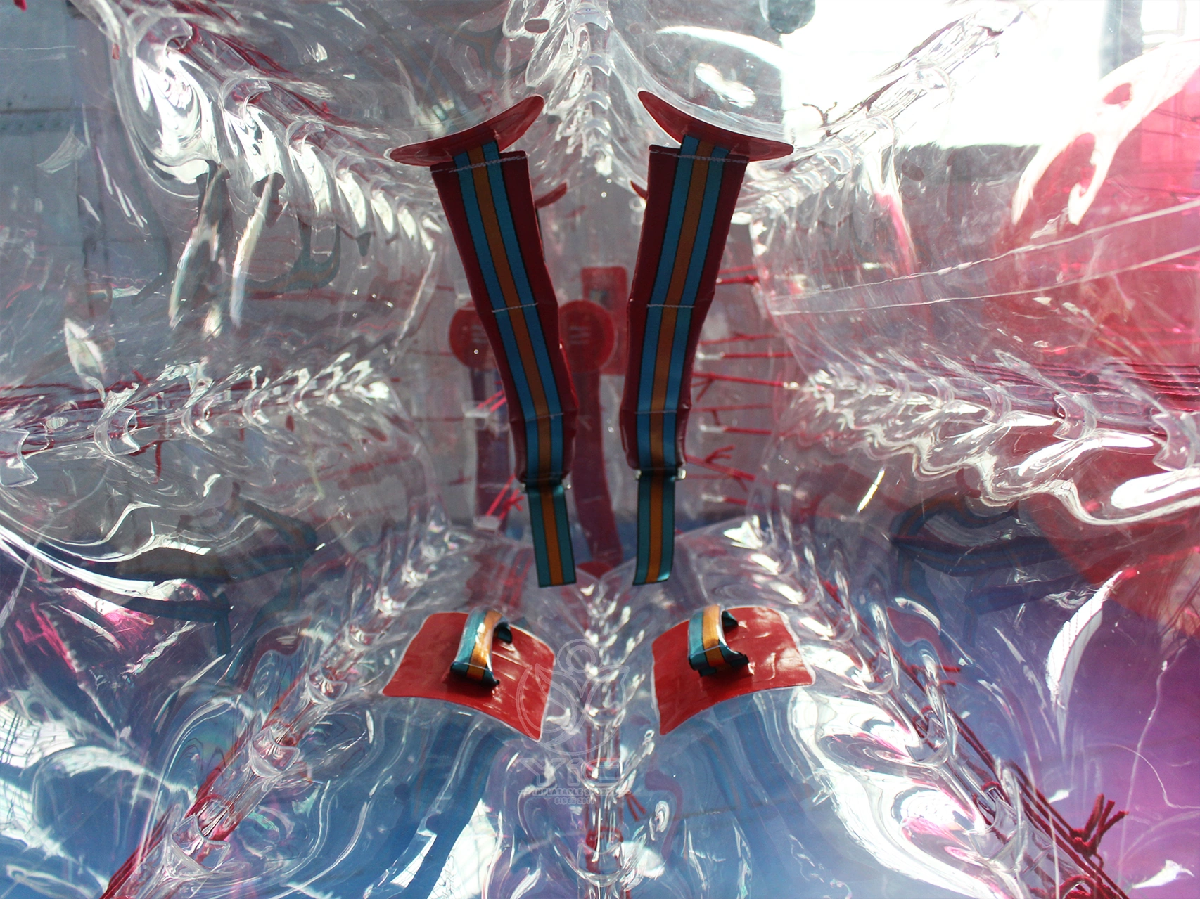 Soccer inflatable bubble product photo 3