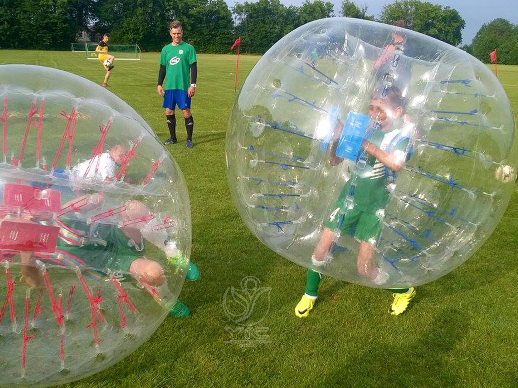 Inflatable bubble suit for adults product photo 3
