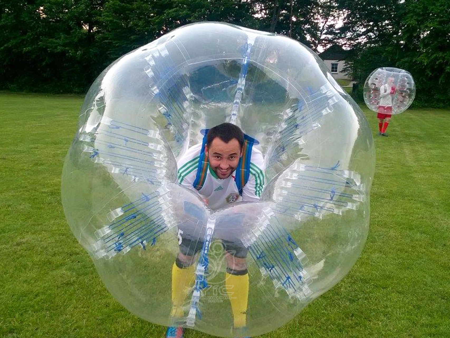Inflatable bubble suit for adults product photo 4