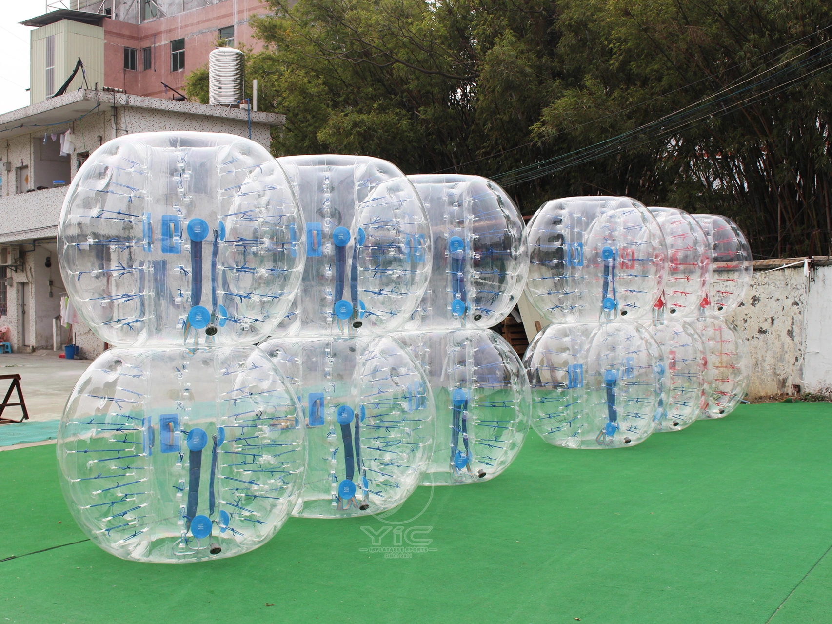 Inflatable soccer bubbles product photo 3