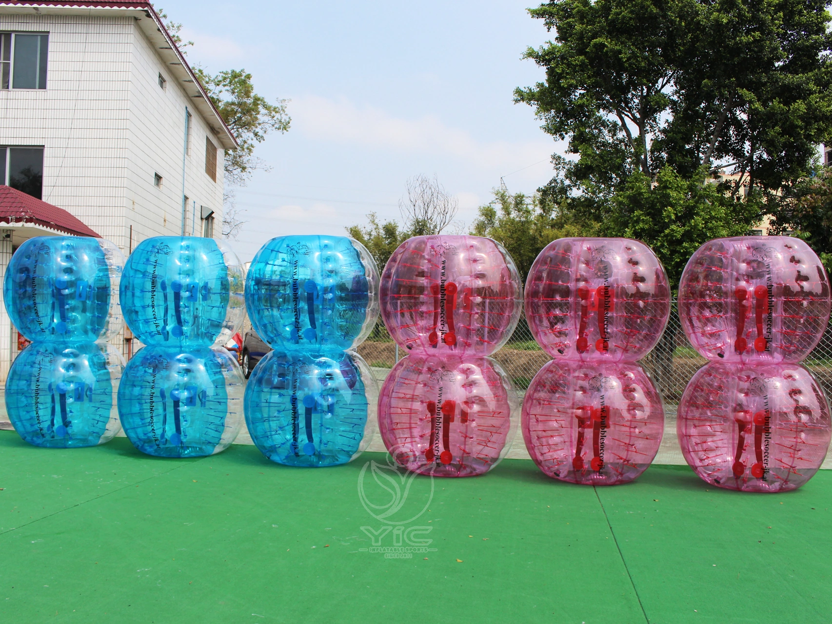 Kid inflatable soccer ball product photo 3