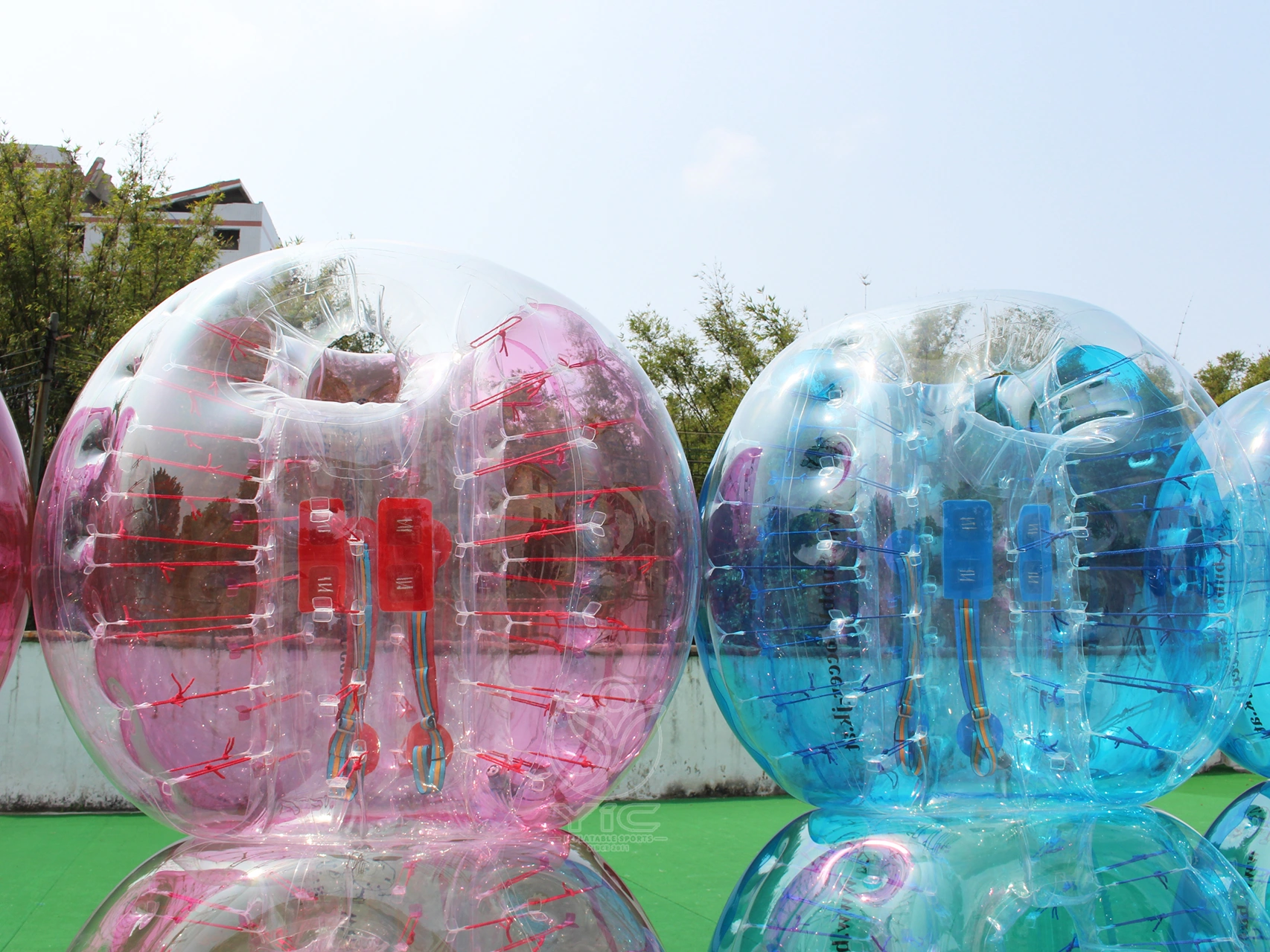 Kid inflatable soccer ball product photo 4