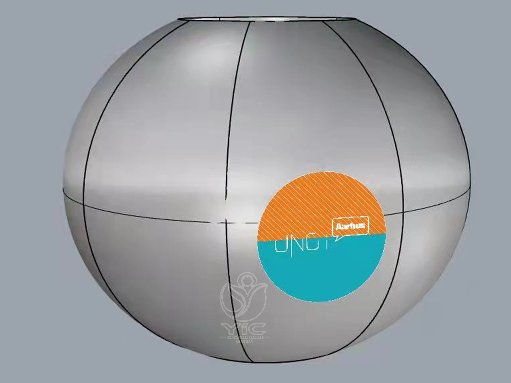 Inflatable bumper balls product photo 5
