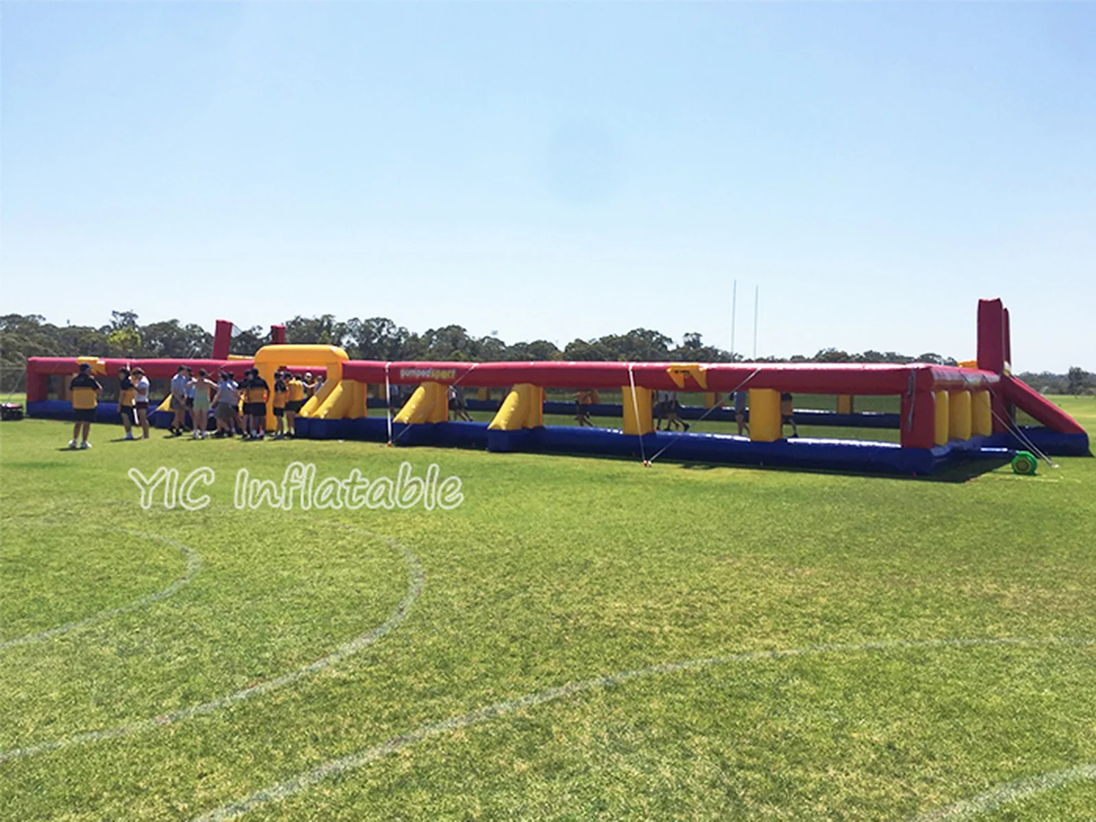 Giant inflatable soccer field product photo 4