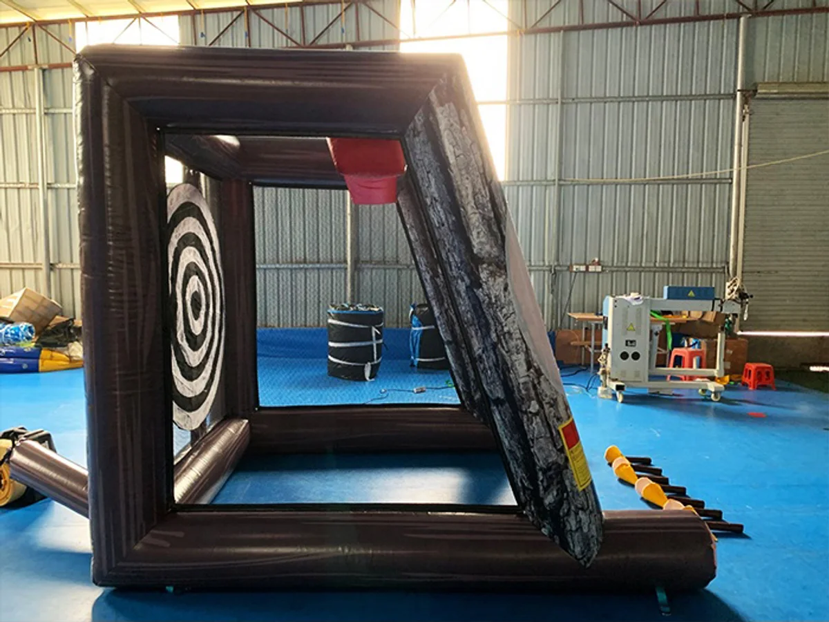 Inflatable axe throwing game product photo 4