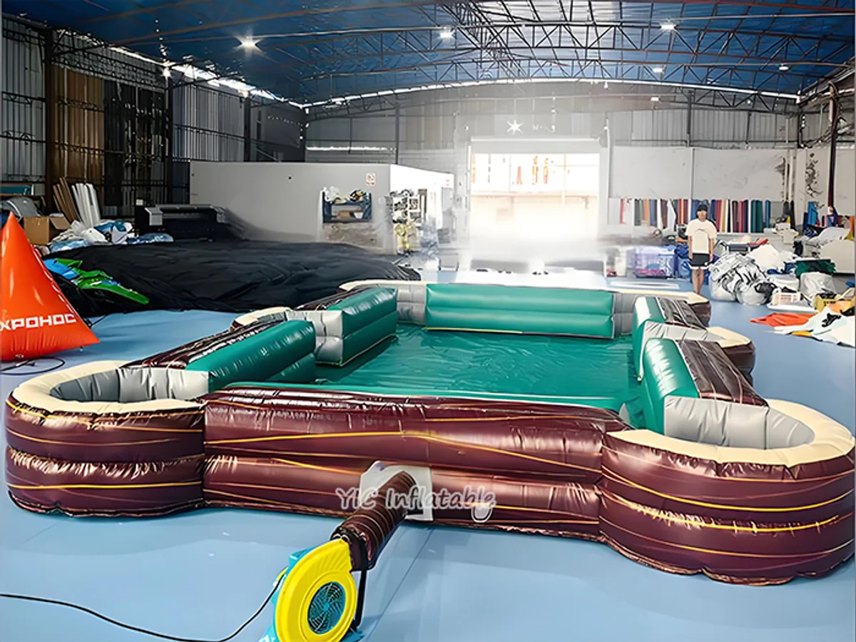 Inflatable billiards table product photo 2