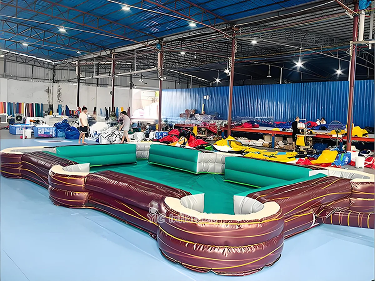 Inflatable billiards table product photo 3