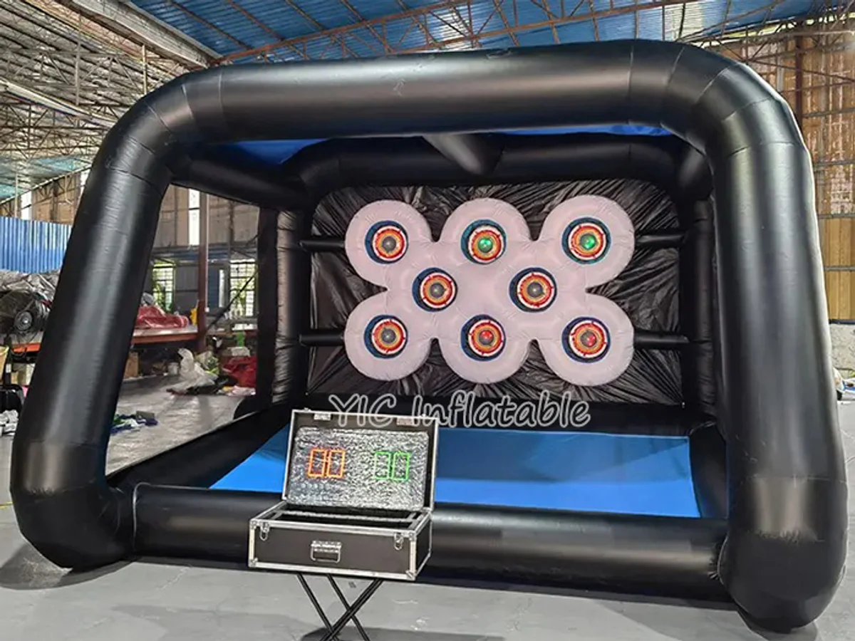 Inflatable electronic target toss game product photo 2