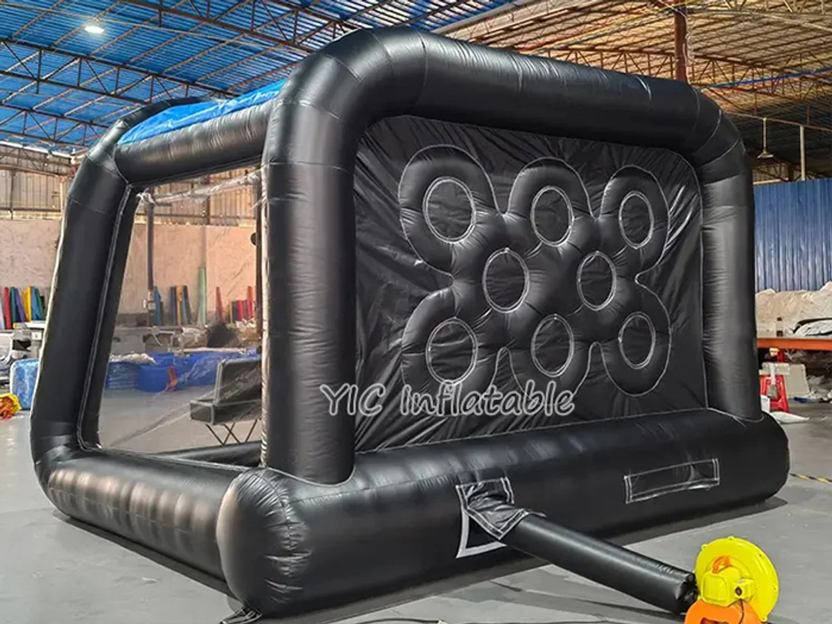 Inflatable electronic target toss game product photo 3