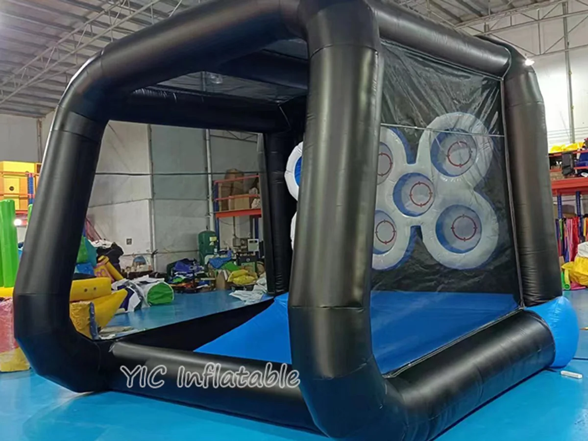 Inflatable electronic target toss game product photo 5
