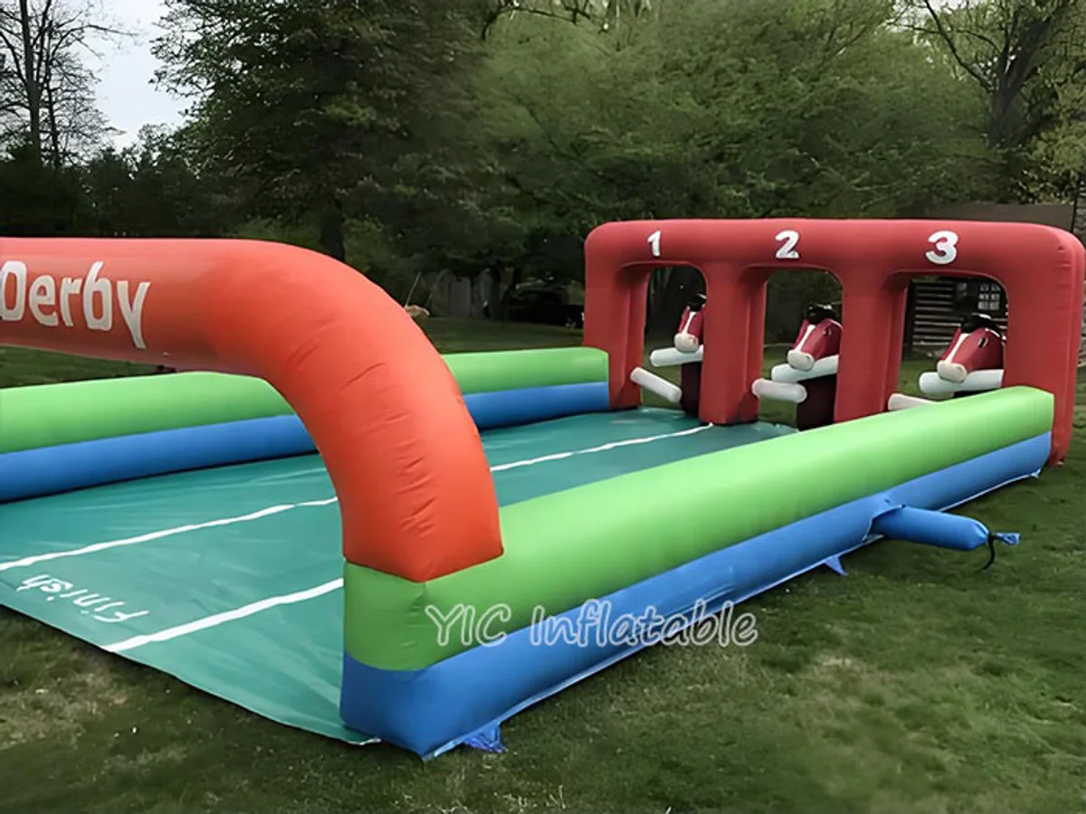 Inflatable horse racing game product photo 3