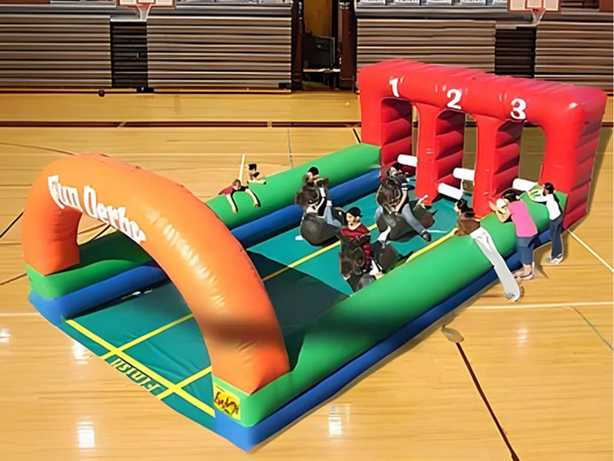 Inflatable horse racing game product photo 5