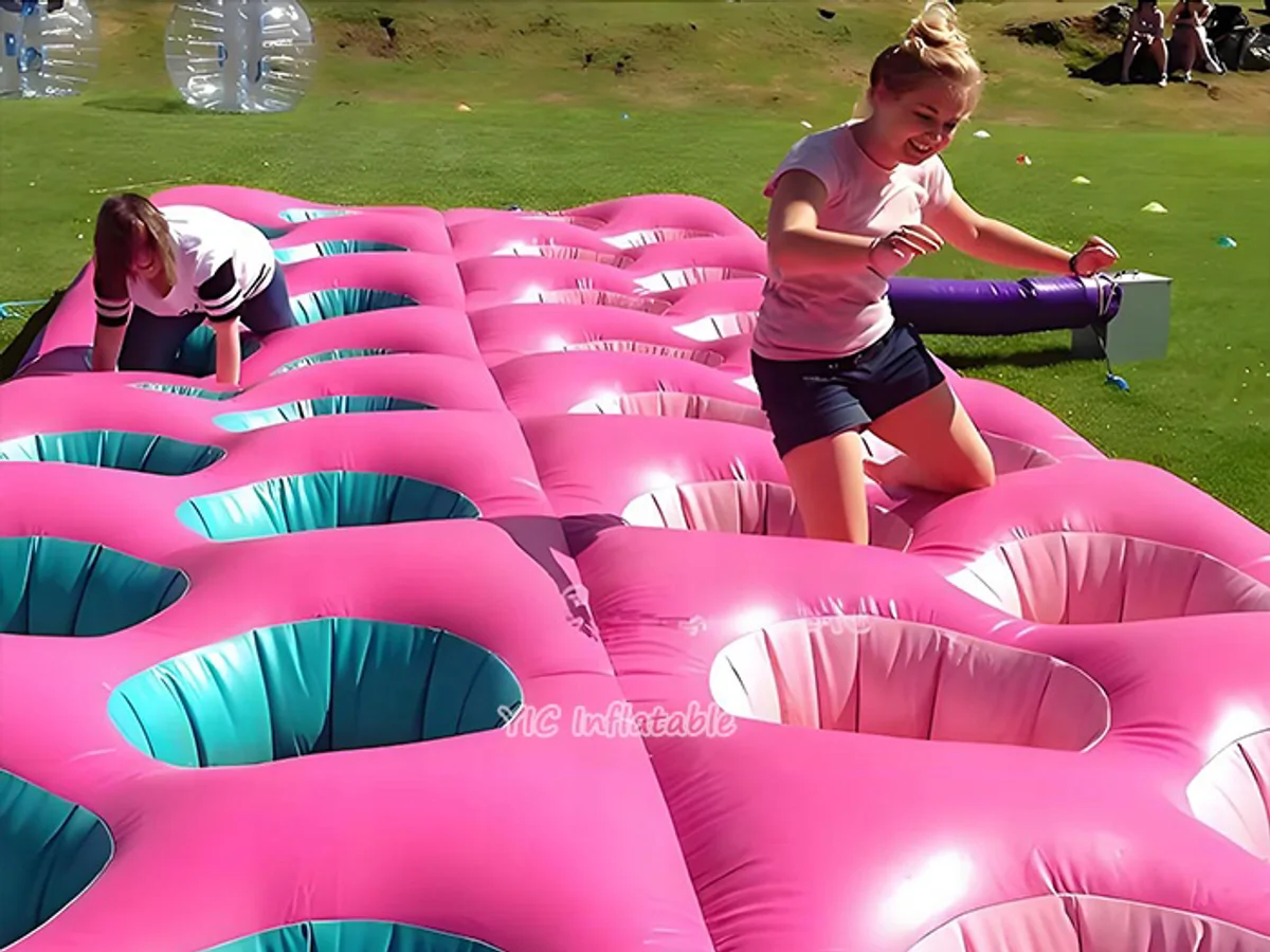 Inflatable tyre obstacle run product photo 2