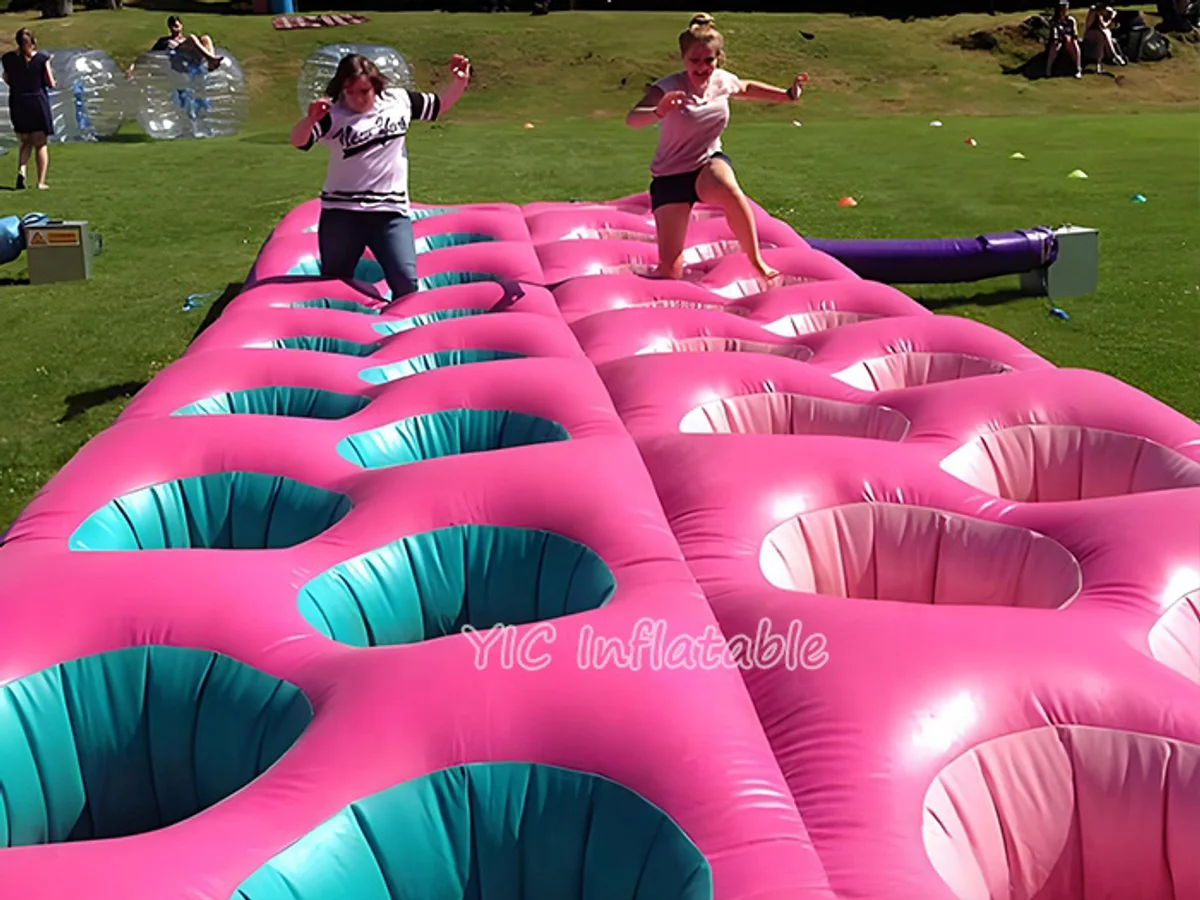 Inflatable tyre obstacle run product photo 5
