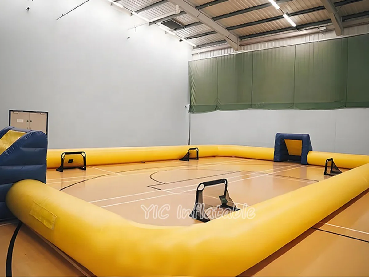 Blow up soccer field, a commercial inflatable soccer field by YIC Inflatable Sports
