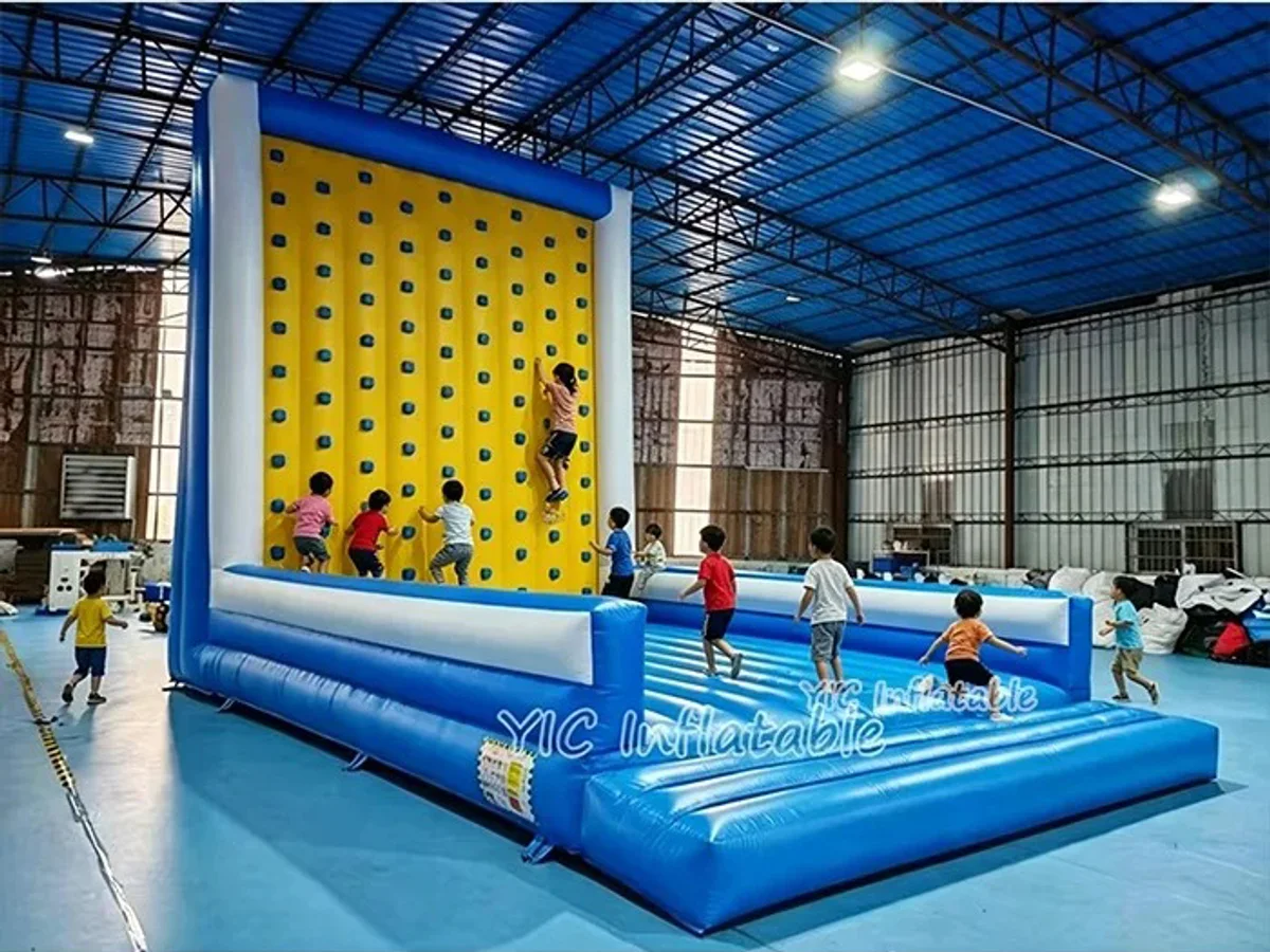 Bounce house climbing wall, a commercial bounce house climbing wall by YIC Inflatable Sports