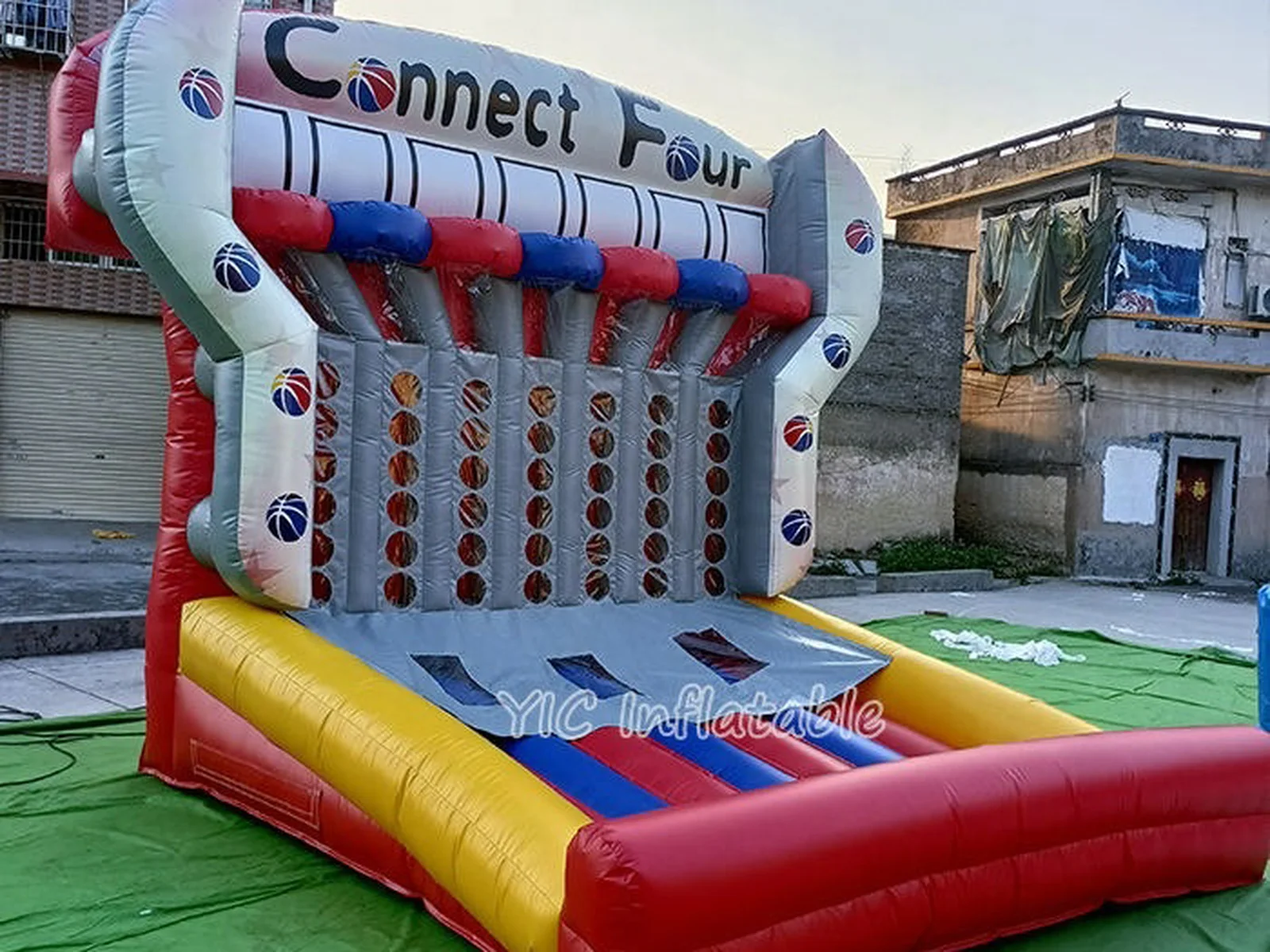 Connect four basketball inflatable product photo 4