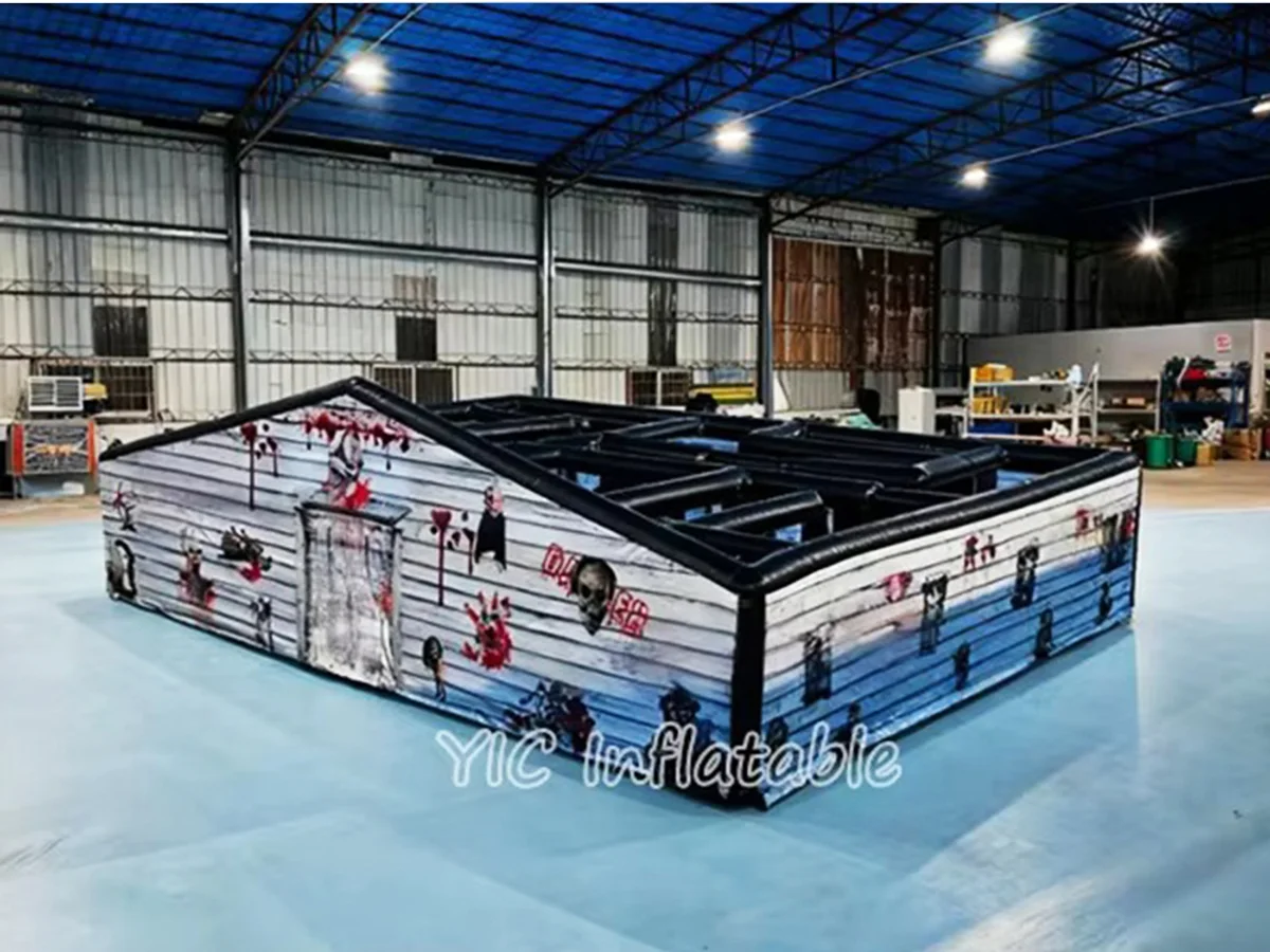 Inflatable halloween maze product photo 2