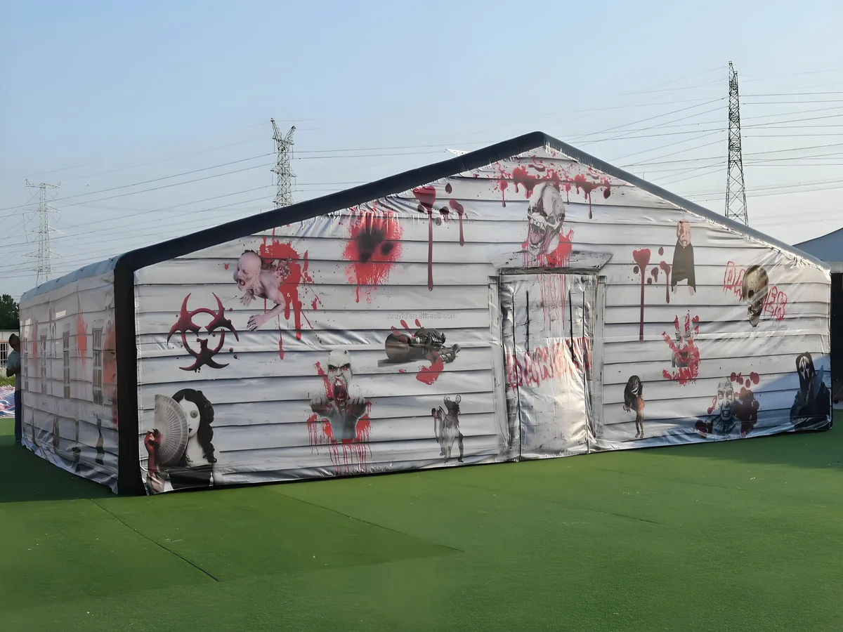 Inflatable halloween maze product photo 3