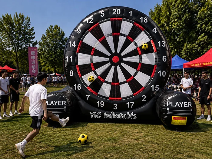 Inflatable soccer dart game product photo 4