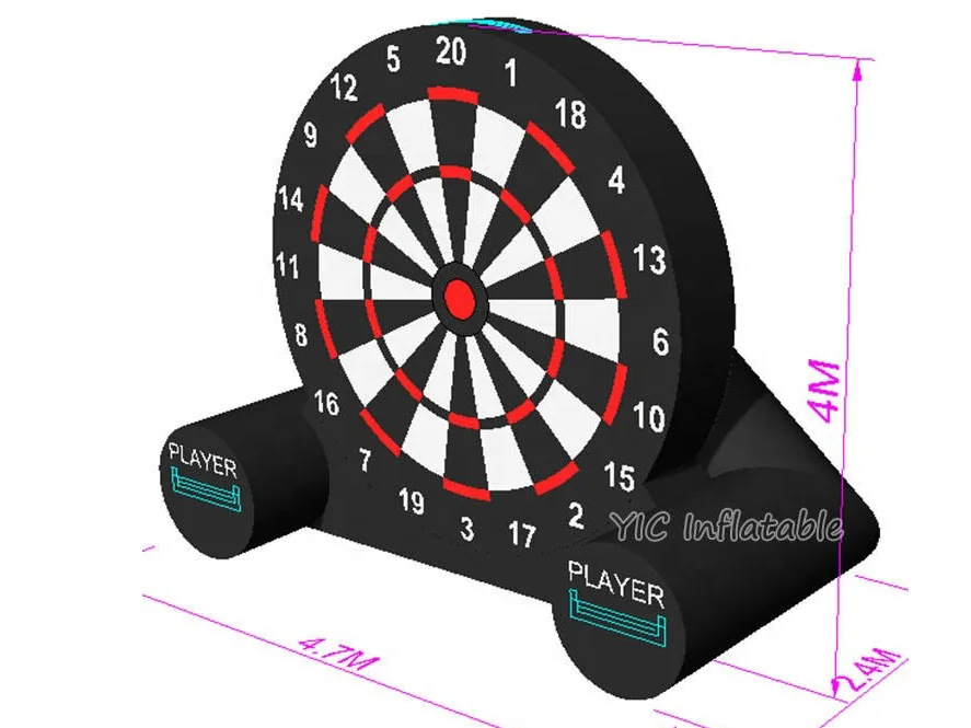 Inflatable soccer dart game product photo 5