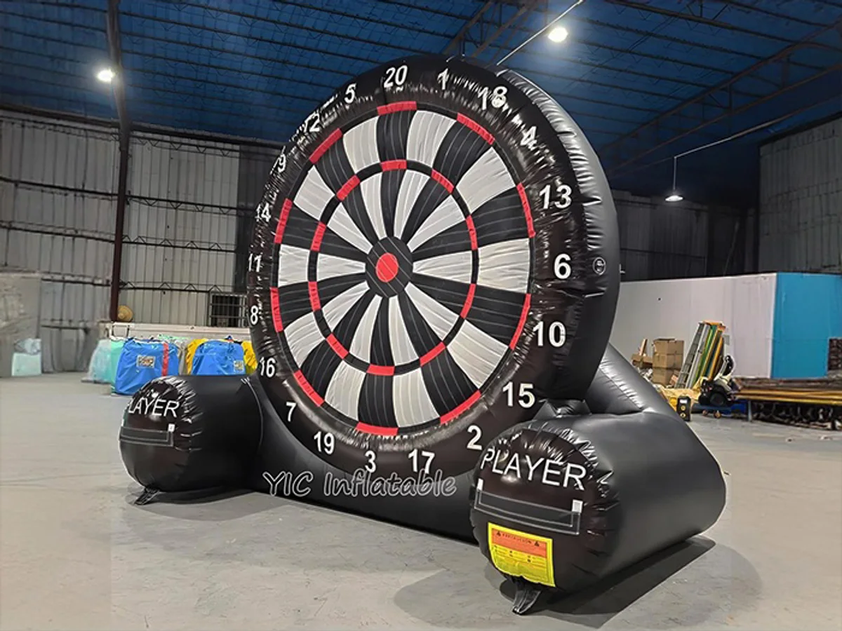 Inflatable soccer dart board product photo 2