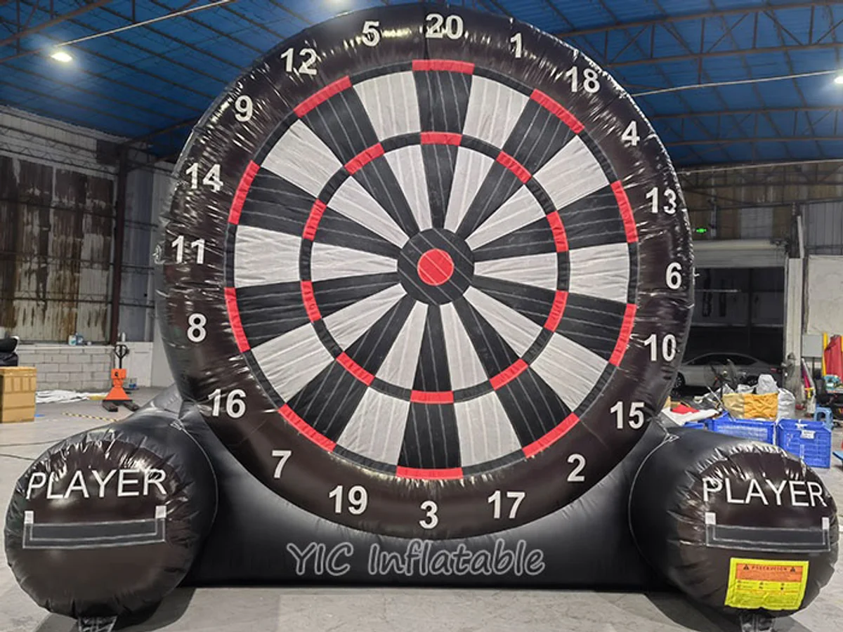 Inflatable soccer dart board product photo 3