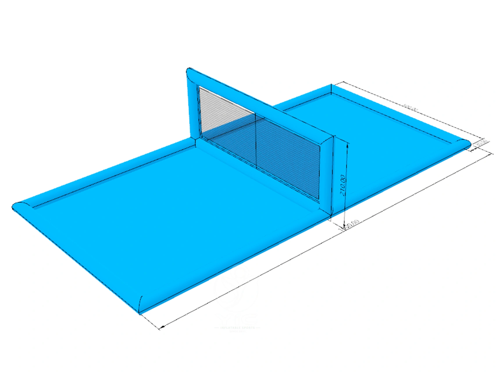 Inflatable volleyball court product photo 5