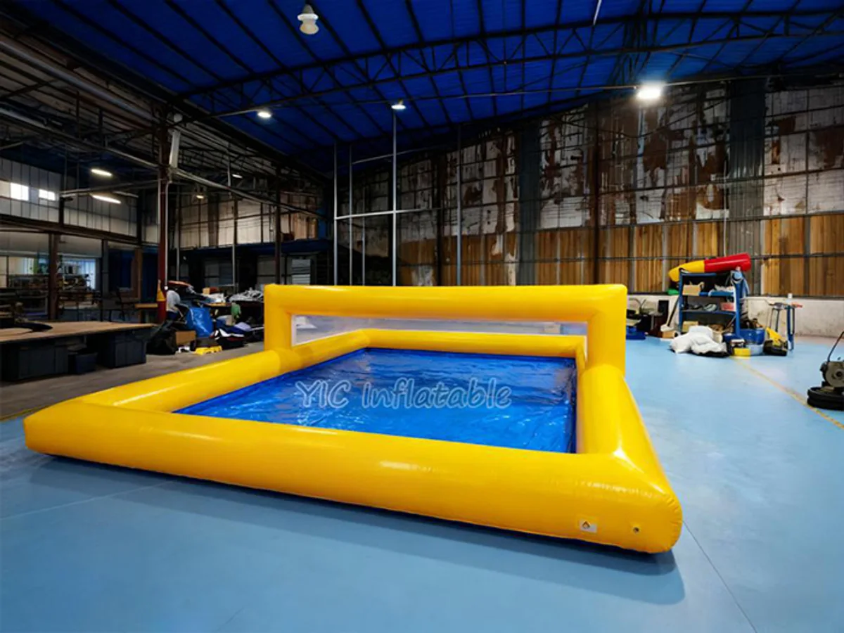 Inflatable water volleyball court product photo 2